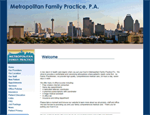 Tablet Screenshot of metrofamilypractice.com